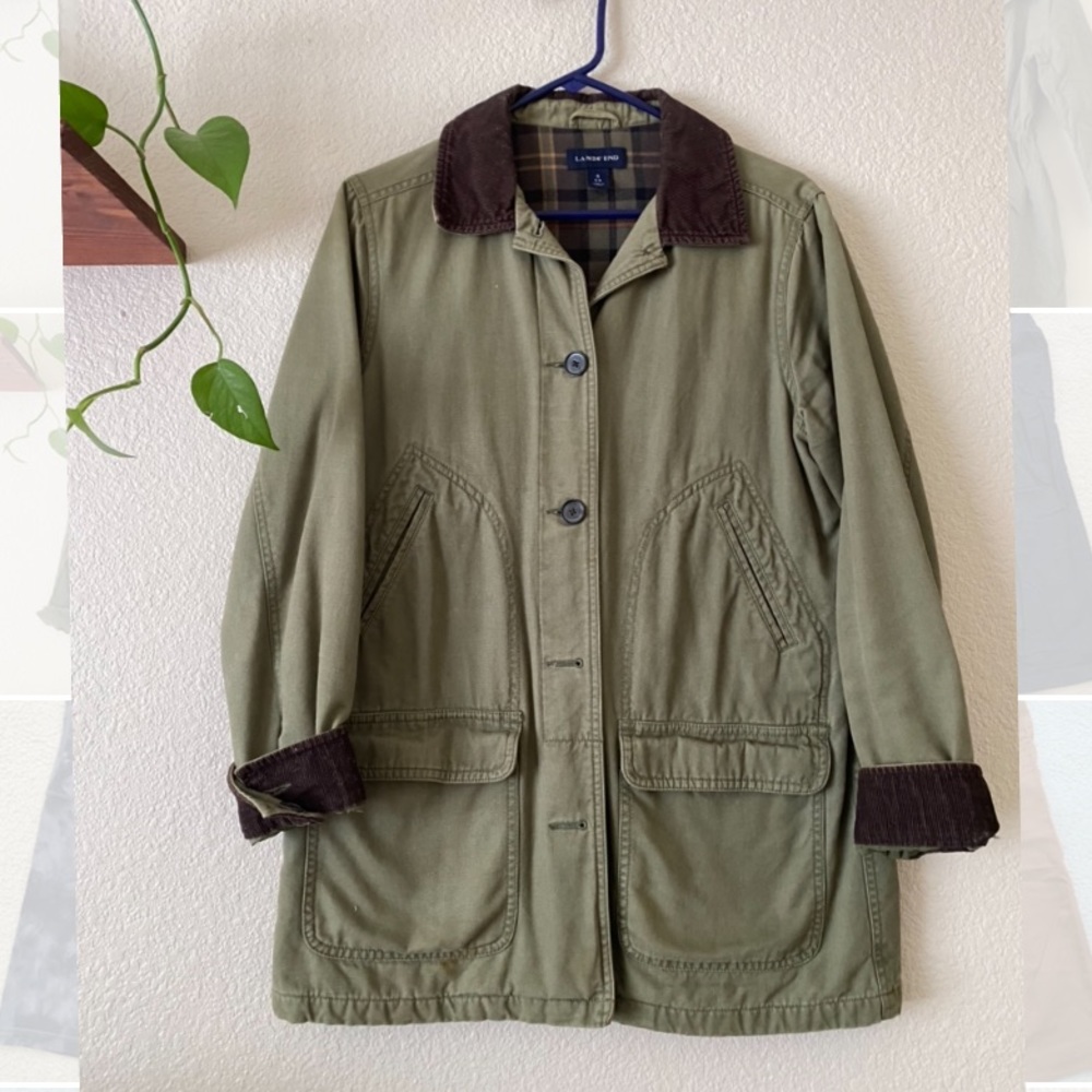 Corduroy Cuffed Chore Jacket